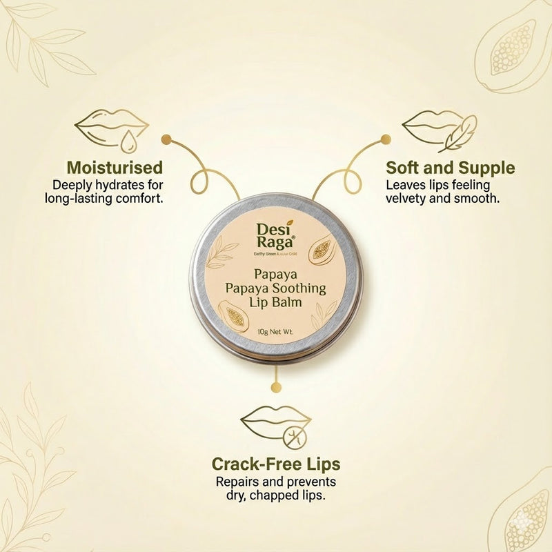 Papaya Soothing Lip Balm