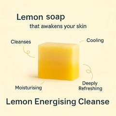 Lemon Energising Cleanse Soap