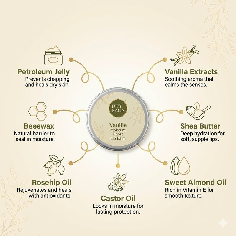 Vanilla Moisture Boost Lip Balm