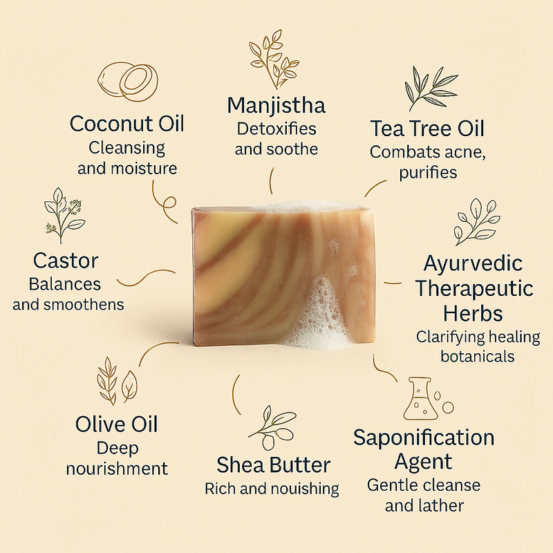 Acne Rescue Soap | Ayurvedic Soap for Acne-Prone Skin