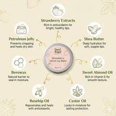 Strawberry Velvet Lip Balm