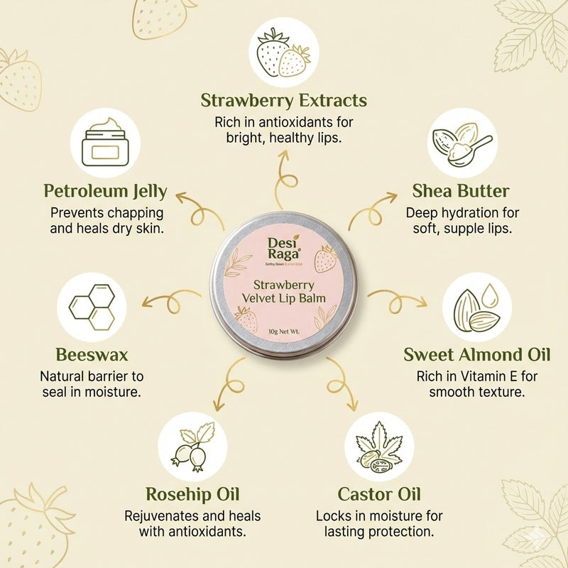 Strawberry Velvet Lip Balm