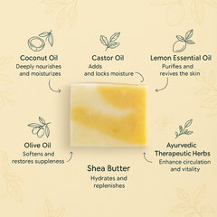 Lemon Energising Cleanse Soap