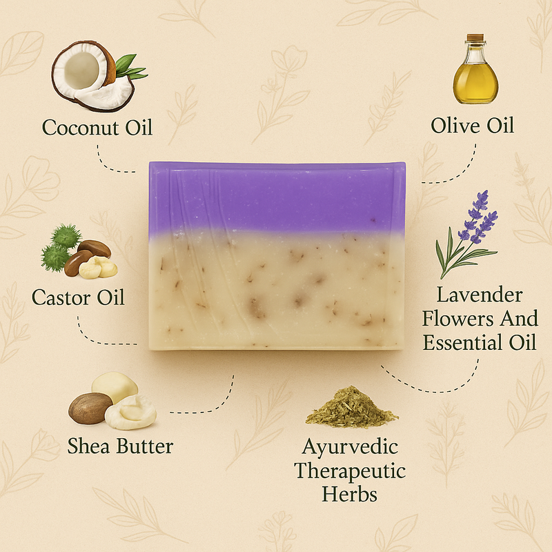 Purple Opulence Indulgent Lavender Soap