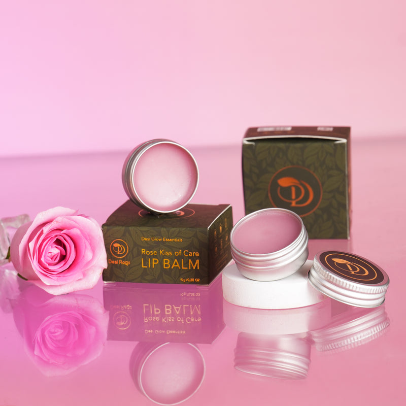 Rose Kiss of Care Lip Balm