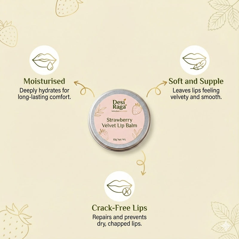 Strawberry Velvet Lip Balm