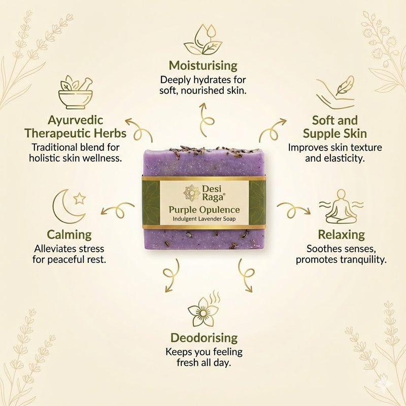Purple Opulence Indulgent Lavender Soap